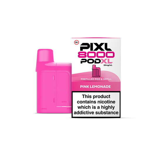 Pixl 8000 Pink Lemonade Refill Pods