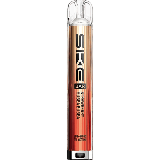 Ske Bar 600 Prefilled Pod Kit Strawberry Hubba Bubba