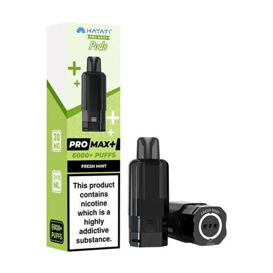 Hayati Pro Max Plus 6000 Prefilled Pods Fresh Mint