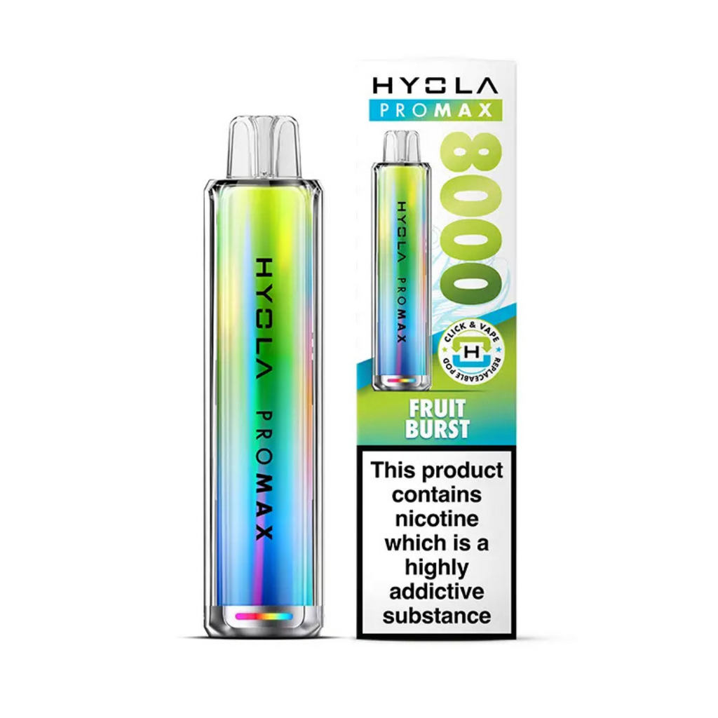 Hyola Pro Max 8000 Prefilled Pod Kit Fruit Burst Hyola Pro Max 8000 Prefilled Pod Kit Fruit Burst