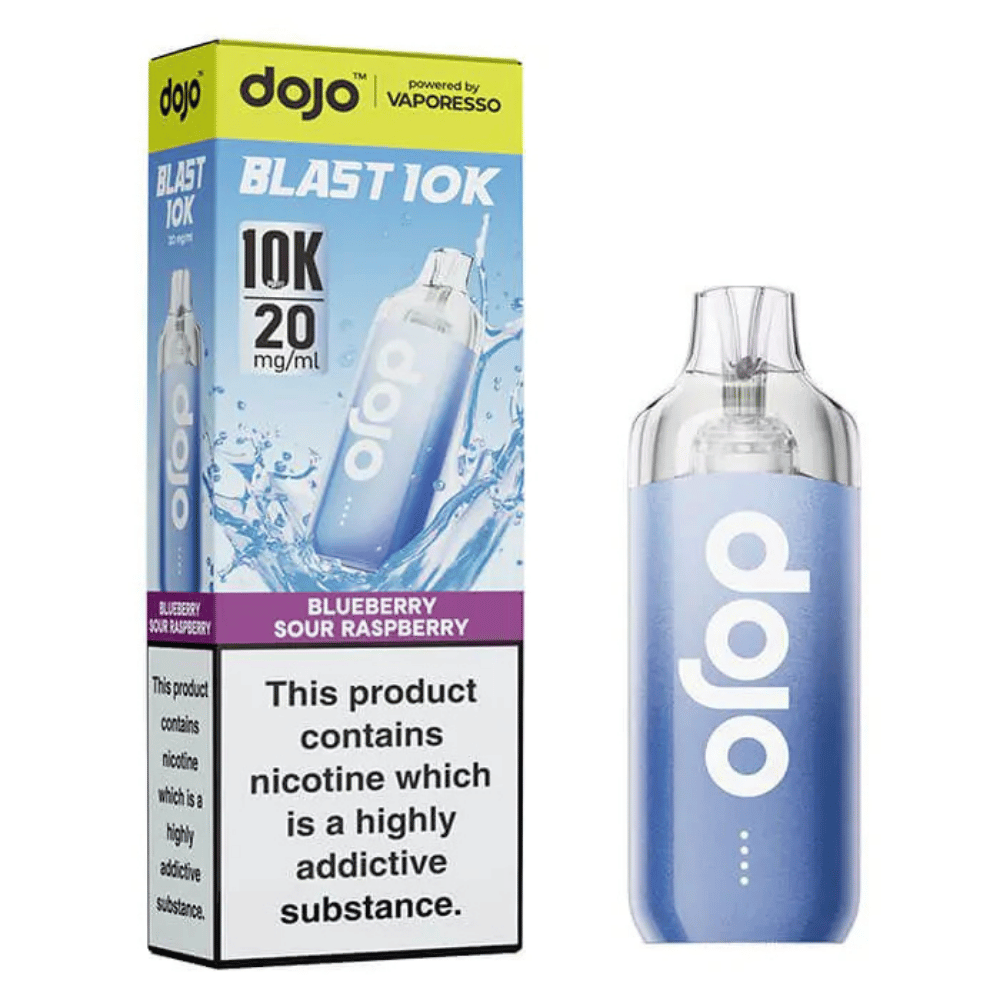 Dojo Blast 10k Kit Blueberry Sour Raspberry | Only 8.99