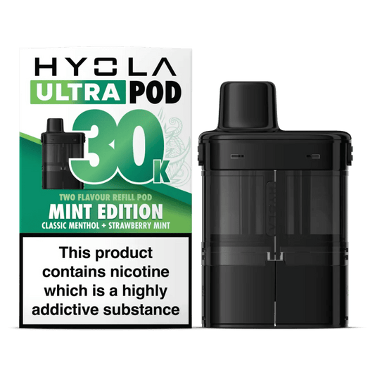 Hyola Ultra 30K Prefilled Replacement Pods Mint Edition