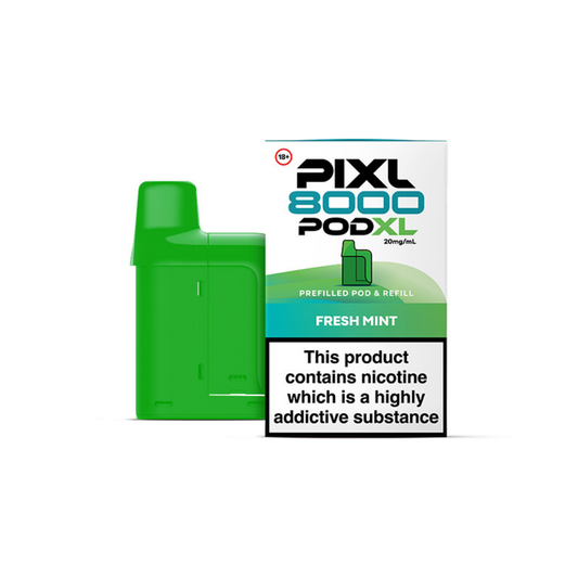 Pixl 8000 Fresh Mint Refill Pods