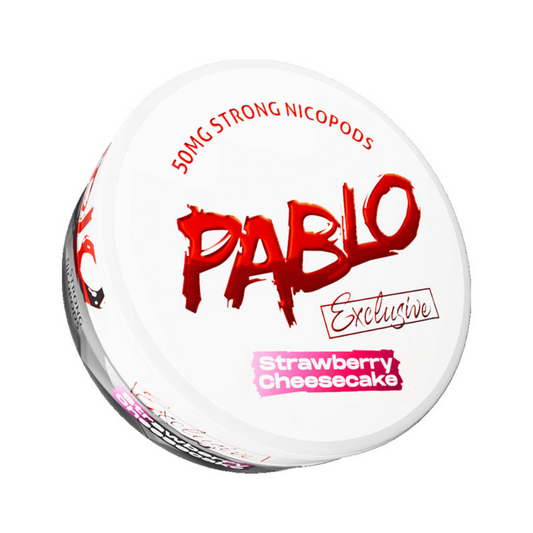Strawberry Cheesecake Exclusive Nicotine Pouches by Pablo