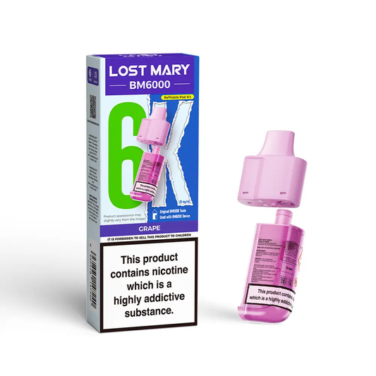 Lost Mary BM6000 Prefilled Pod Grape