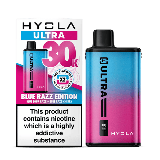 Hyola Ultra 30K Prefilled Pod Kit Blue Razz