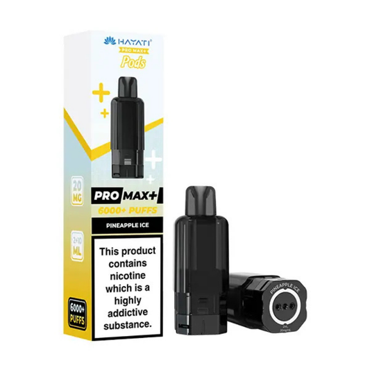 Hayati Pro Max Plus 6000 Prefilled Pod Pineapple Ice