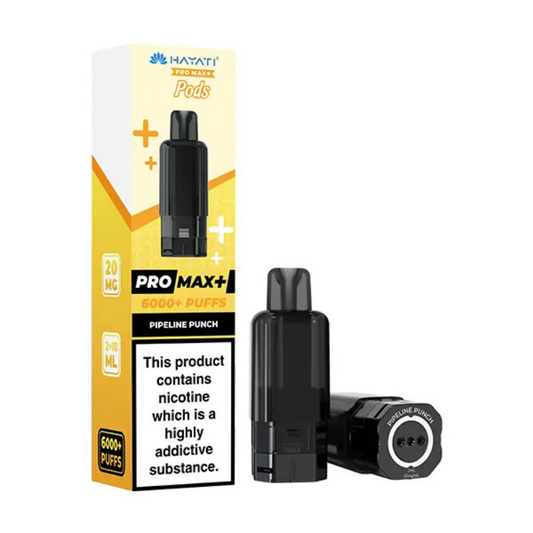 Hayati Pro Max Plus 6000 Prefilled Pod Pipeline Punch