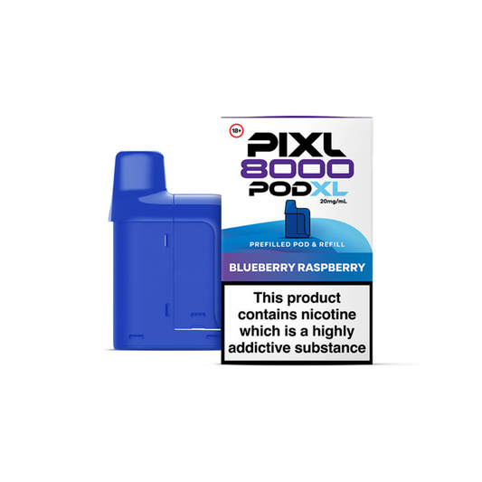 Pixl 8000 Blueberry Raspberry Refill Pods