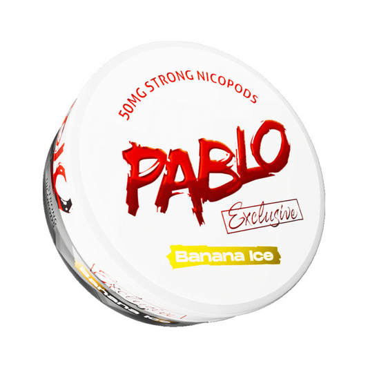 Banana Ice Exclusive Nicotine Pouches by Pablo