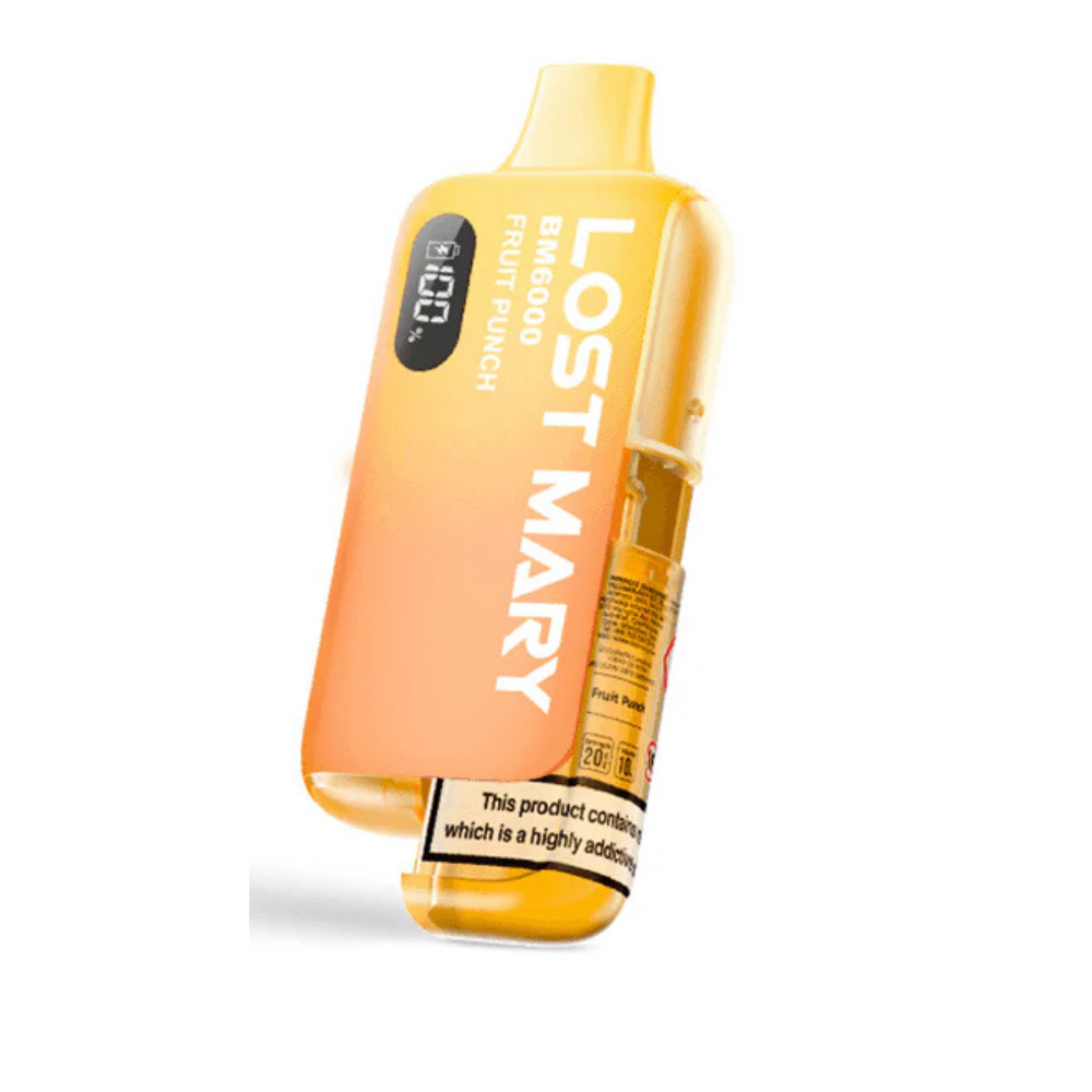 Lost Mary Bm6000 Prefilled Pod Kit Fruit Punch | Only 7.99 Lost Mary Bm6000 Prefilled Pod Kit Fruit Punch | Only 7.99