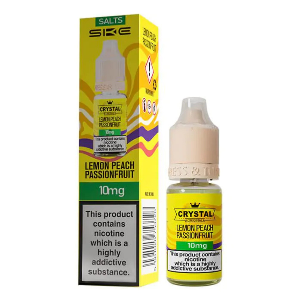 SKE Crystal Salts Lemon Peach Passionfruit E Liquid 10ml
