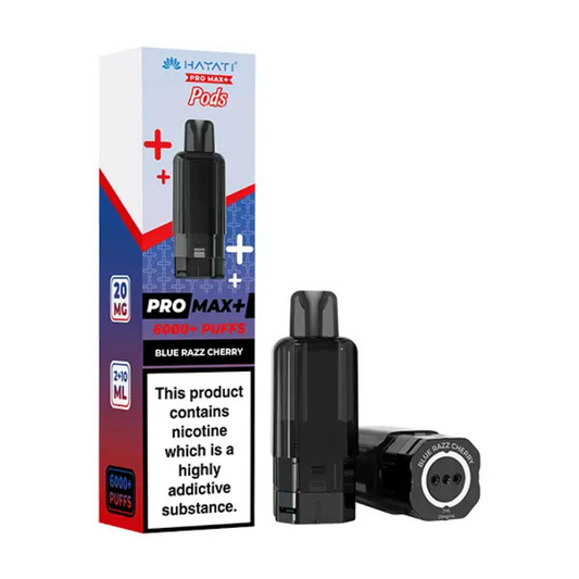 Hayati Pro Max Plus 6000 Prefilled Pod Blue Razz Cherry