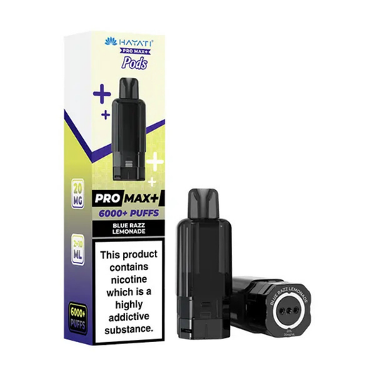 Hayati Pro Max Plus 6000 Prefilled Pod Blue Razz Lemonade
