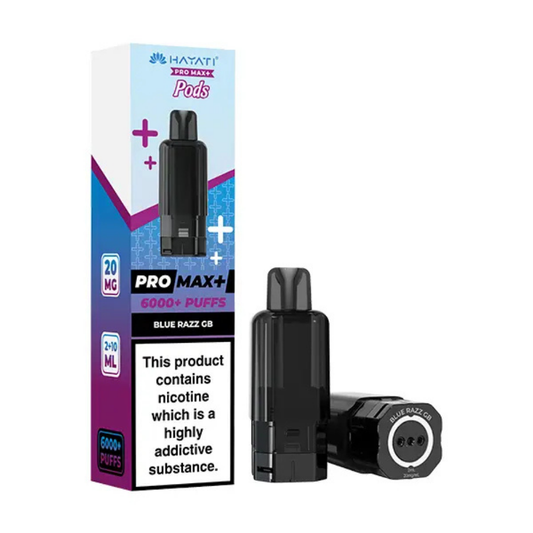 Hayati Pro Max Plus 6000 Prefilled Pod Blue Razz GB
