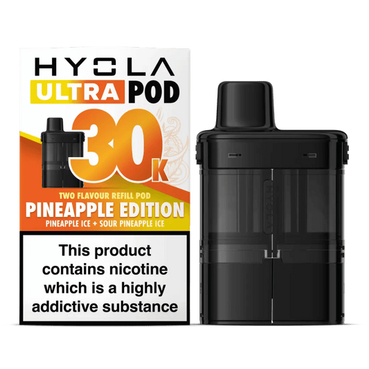 Hyola Ultra 30K Prefilled Replacement Pods Pineapple Edition