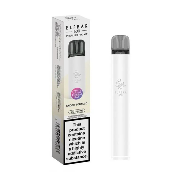 elfbar 600 explodiert Elf Bar Prefilled Pod Kit Snoow Tobacco vape explodiert im mund Elfbar 600 Prefilled Pod 1.2 Ohms Flavour:PB Cloud