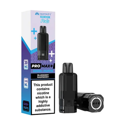 Hayati Pro Max Plus 6000 Prefilled Pods Blueberry Raspberry