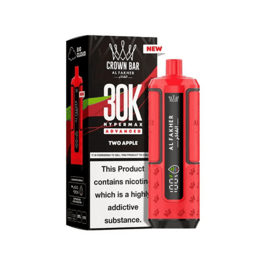 Al Fakher 30K Hypermax Prefilled Pod Kit Two apple