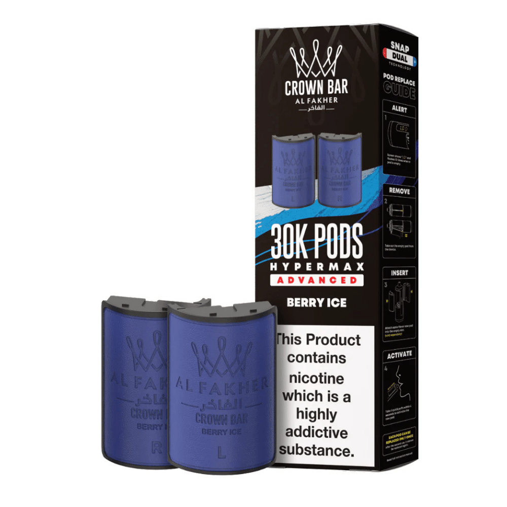 Al Fakher 30k Hypermax Prefilled Pods Berry Ice