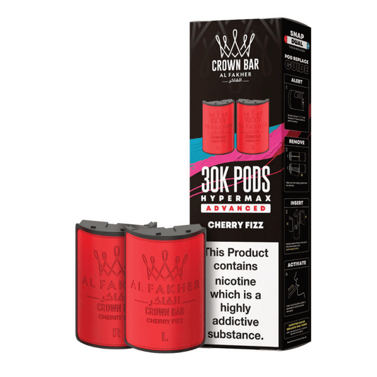 Al Fakher 30k Hypermax Prefilled Pods Cherry Fizz