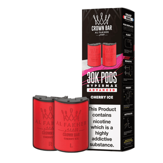 Al Fakher 30k Hypermax Prefilled Pods Cherry Ice