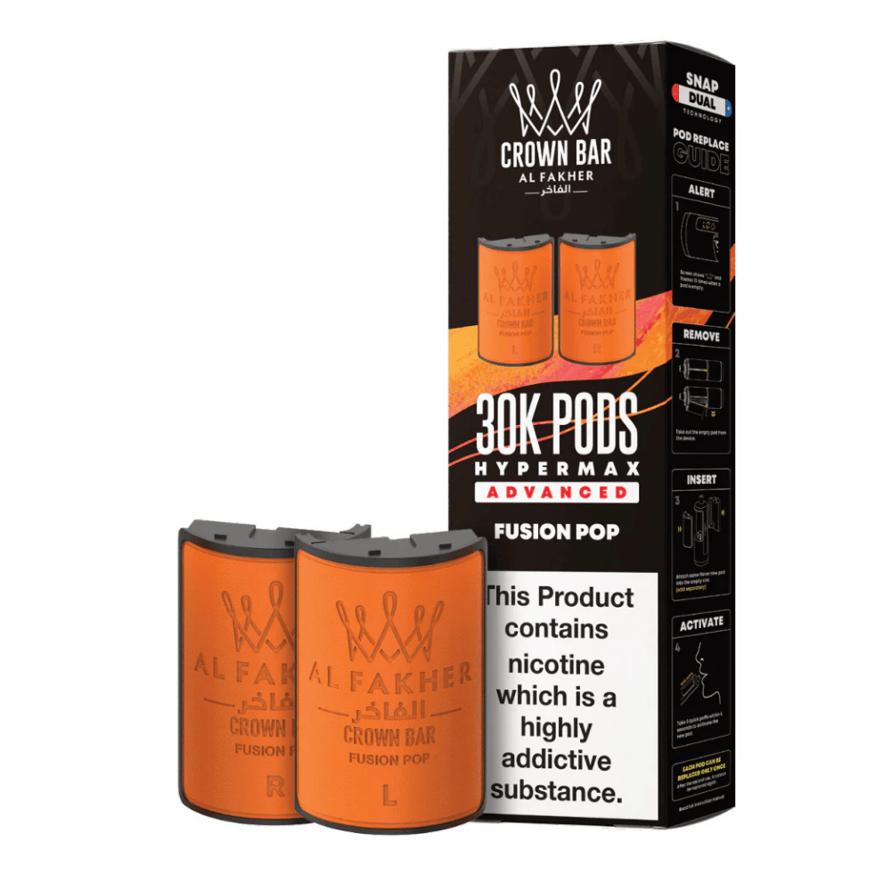 Al Fakher 30k Hypermax Prefilled Pods Fusion Pop