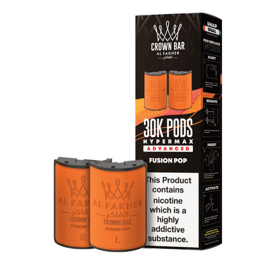 Al Fakher 30k Hypermax Prefilled Pods Fusion Pop