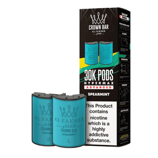 Al Fakher 30k Hypermax Prefilled Pods Spearmint