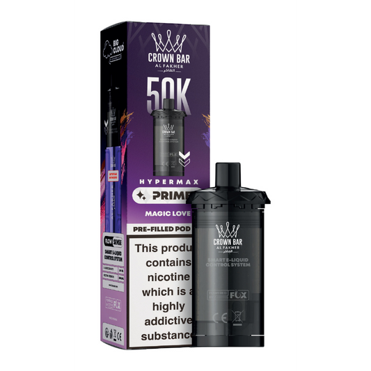 Al Fakher Hypermax Prime 50K Prefilled Pods Magic Love