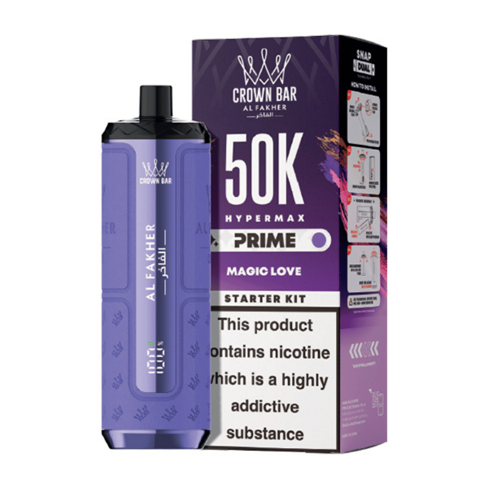 Al Fakher Hypermax Prime 50K Prefilled Pod Kit Magic Love