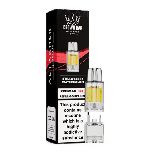 Al Fakher Crown Bar Pro Max 12K Prefilled Pod Strawberry Watermelon
