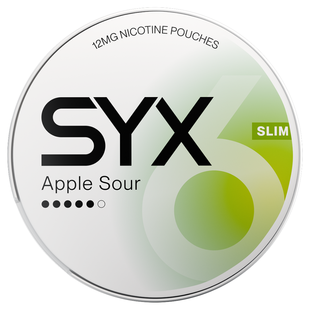 Apple Sour SYX V2.0 Nicotine Pouches