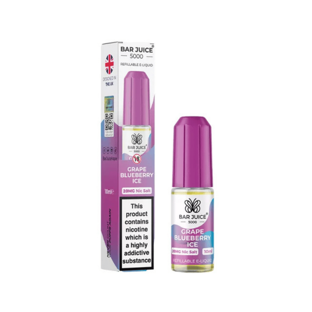 Bar Juice 5000 Grape Blueberry Ice E Liquid 10ml