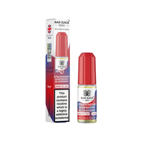 Bar Juice 5000 Strawberry Raspberry Blueberry E Liquid 10ml