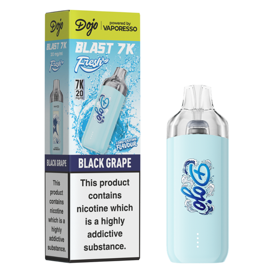 Black Grape Vaporesso Dojo Blast 7K Prefilled Pod Kit