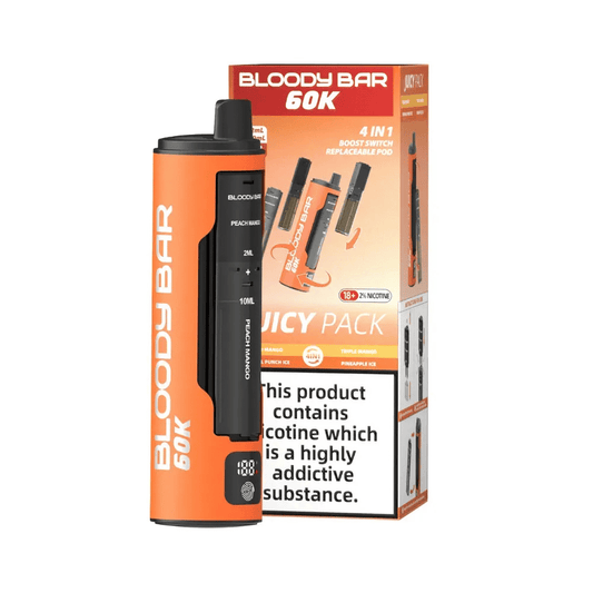 Bloody Bar 60K Prefilled Pod Kit Juicy Pack
