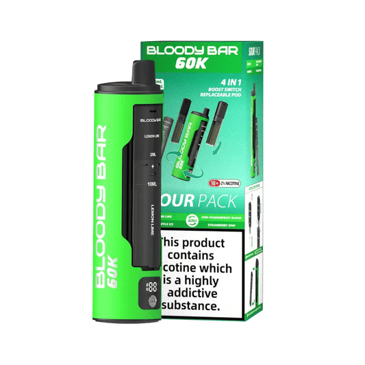 Bloody Bar 60K Prefilled Pod Kit Sour Pack