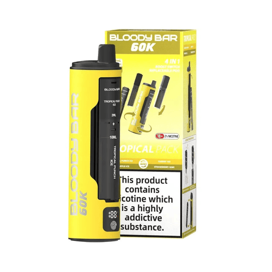 Bloody Bar 60K Prefilled Pod Kit Tropical Pack