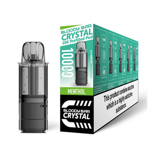 Bloody Bar Crystal 10K Menthol Prefilled Pod
