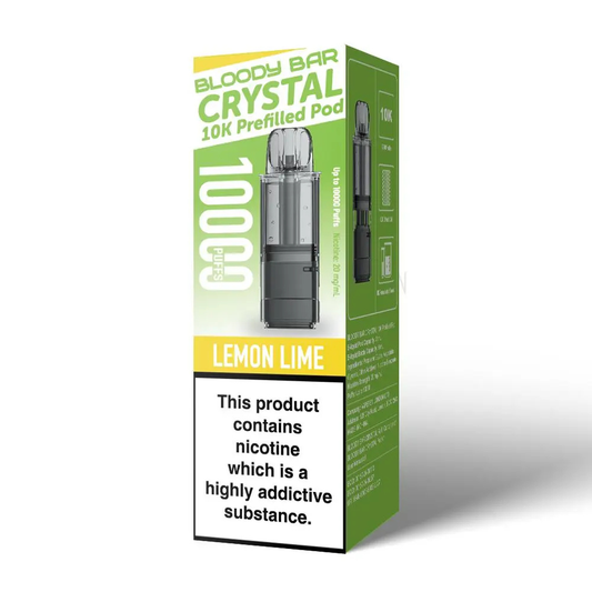Bloody Bar Crystal 10K Prefilled Pod | Only 3.99 Bloody Bar Crystal 10K Prefilled Pod | Only 3.99