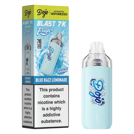 Blue Razz Lemonade Vaporesso Dojo Blast 7K Prefilled Pod Kit