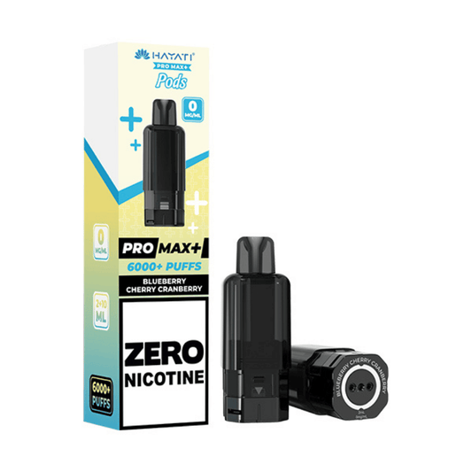 Blueberry Cherry Cranberry Hayati Pro Max Plus 6000 Prefilled Pod Zero Nicotine