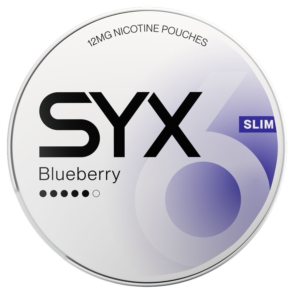 Blueberry SYX V2.0 Nicotine Pouches