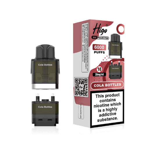 Higo BB Pulse 6000 Prefilled Pod Cola Bottles