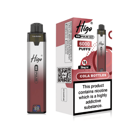 Higo BB Pulse 6000 Prefilled Pod Kit Cola Bottles