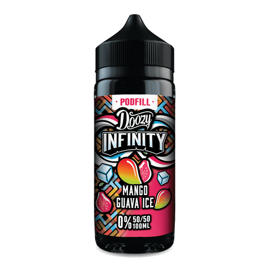 Doozy Infinity 100ml Shortfill E-Liquid 50VG Mango Guava Ice