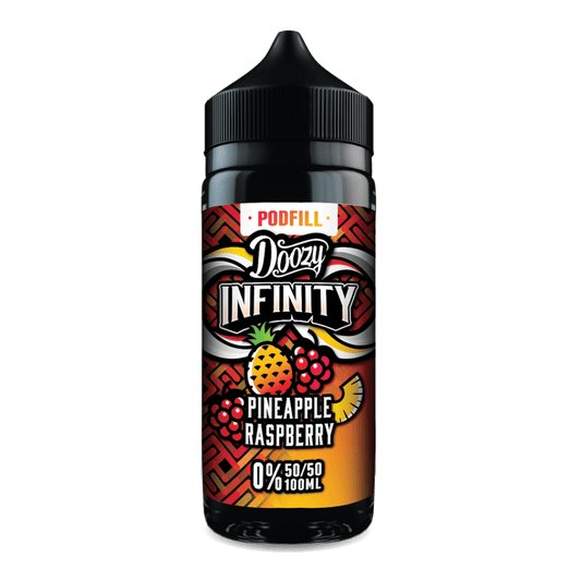 Doozy Infinity 100ml Shortfill E-Liquid 50VG Pineapple Raspberry