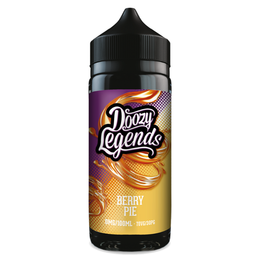 Doozy Legends 100ml E-Liquid Shortfill Berry Pie