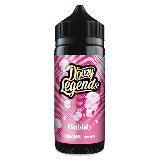 Doozy Legends 100ml E-Liquid Shortfill Bubbly